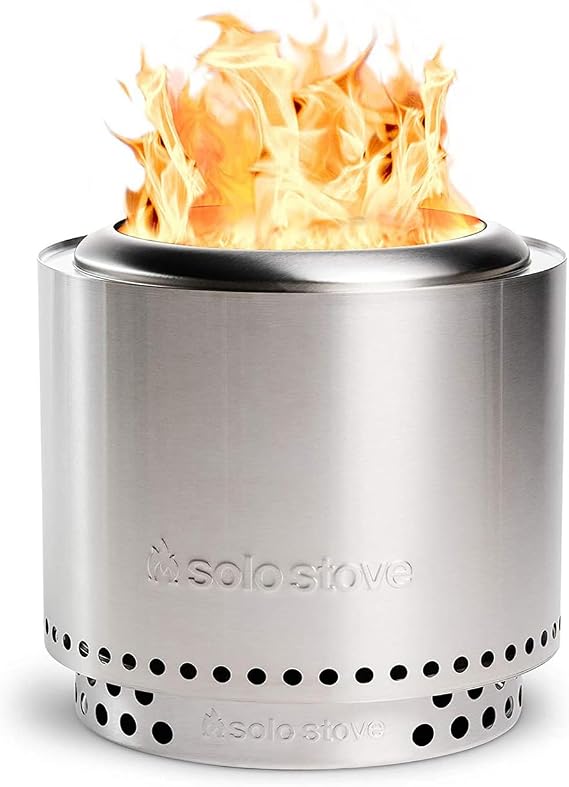 Solo Stove Ranger 2.0 15" Smokeless Fire Pit with Stand | Portable Fire Pit