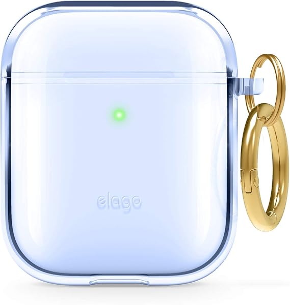 elago Clear Case with Keychain for AirPods 1 & 2