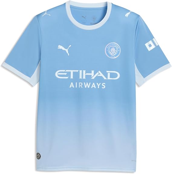 PUMA Men's Manchester City FC 2026/27 Replica Home Football Shirt - Team Light Blue