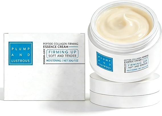 Polypeptide Collagen Elastic Essence Cream, Collagen Anti Wrinkle Face Cream, Peptides Anti Aging Face Cream For Mature Skin,Face Moisturiser Reduce Fine Lines Lifting And Firming Cream Facial Care