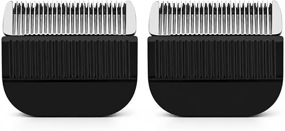 2-Pack Detachable Clipper Blades Replacement for Wahl Color Pro Cordless, Chrome Pro & 2-in-1, Fits Wahl 6275LP, 9179, 9590, 9591, 9639, 9645, 9649LP, 9655, 79434, 79003, 79005 (Model 2167)
