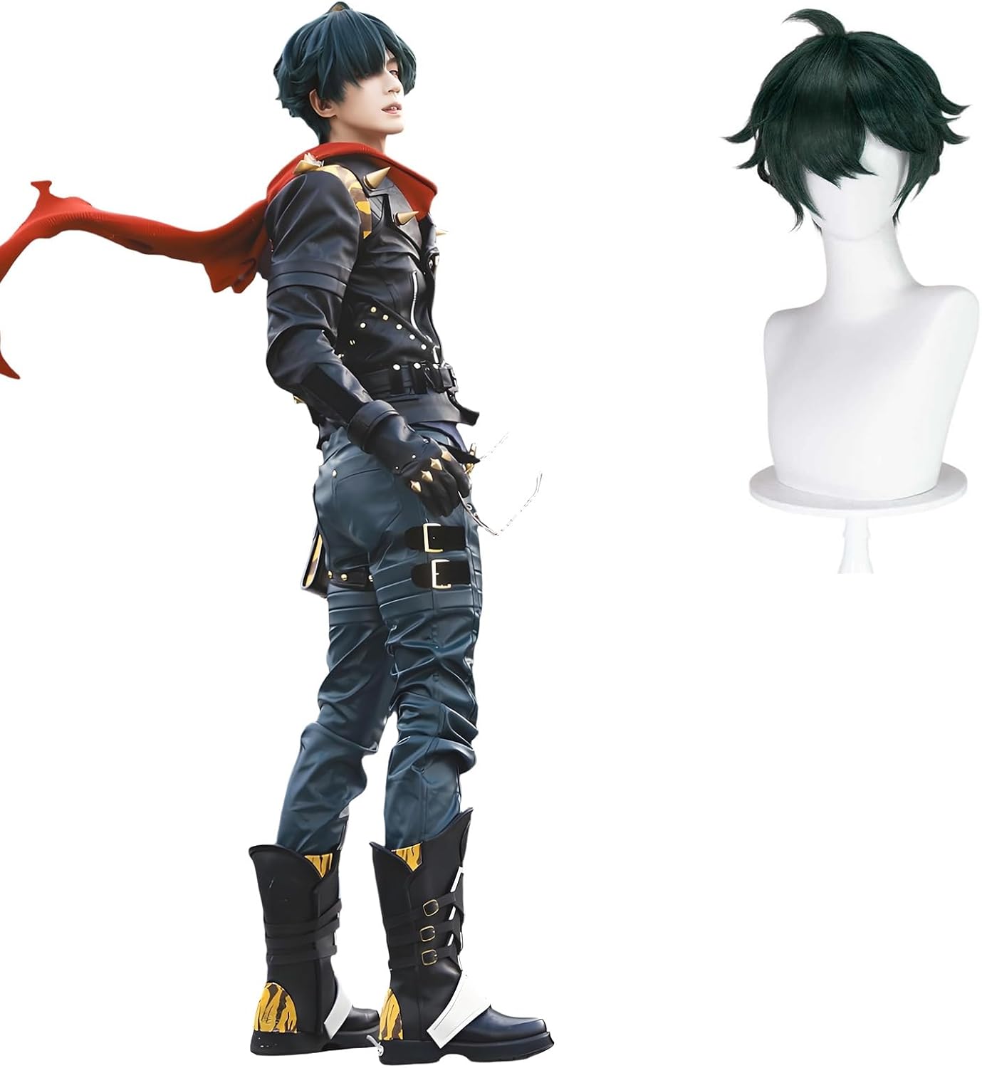 Shinpei Ryohin ZENZERO Cosplay Wig Included, Welcome to Apocalyptic World!  Ellen Karin Niko Rin Akira Cosplay Costume, Adult Costume, Game Costume, Event, ZZZ Cosplay
