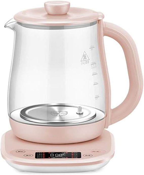 Electric kettle, Hot/Iced Water, Juice Beverage,Health Pot Glass Thickening Split Multi-Functio
