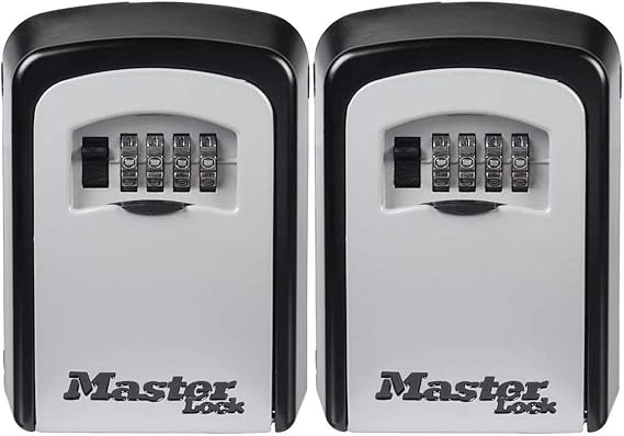 Key Storage Lock, Resettable, Holds 5