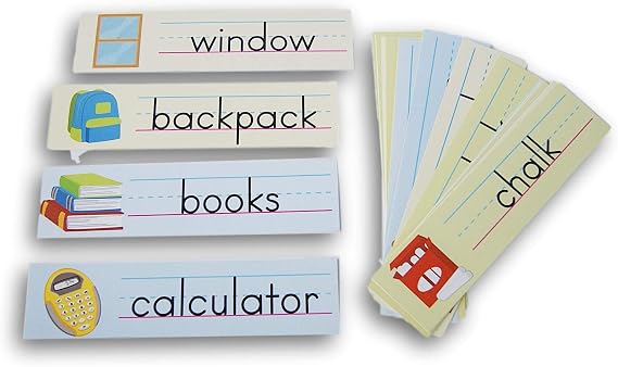 Teaching Tree Sight Reading Aid - Classroom Object Labels - 30 Count