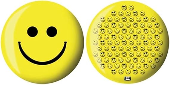 Brunswick Smiley Face PRE-DRILLED Viz-A-Ball Bowling Ball