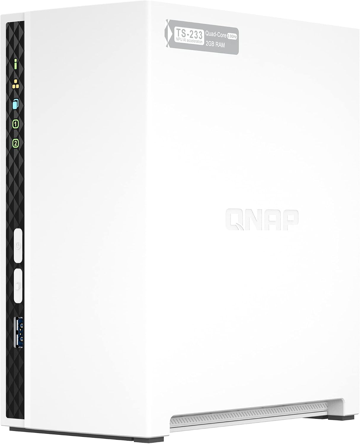 exclusiveQNAP QNAP NAS Kit 2-bay Home TS-233 AZ Smartphone Compatible Slim Design Easy Setup Guide Included  Domestic Authorized Dealer