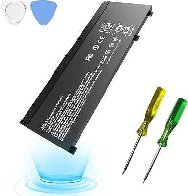 SR04XL Laptop Battery Compatible with HP Pavilion 15-CE0XX 15-CE015DX 15-CB0XX 15-CX0056WM 15-DC0XX 15-CX0 15-DC0051NR 15-CB000 917724-855 L08855-855 917678-1B1 917678-2B1 SR03XL