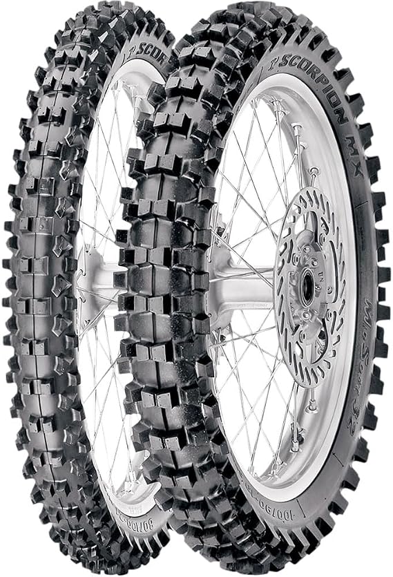80/100x21 Pirelli Scorpion MX 32 Soft To Mid Terrain for Honda CRF450RX 2017-2018