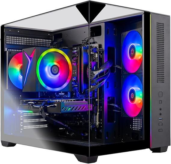 Skytech Gaming PC Crystal, Ryzen 5, RTX 5060, 16GB RAM, 1TB SSD