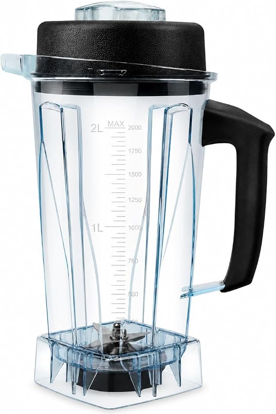 For Vitamix Blender Pitcher 64oz, Replacement Parts for Vitamix 5200 5000 6500 7500 750 Classic Explorian Vita-Prep vm0101 vm0102 vm0103 vm0197 E310