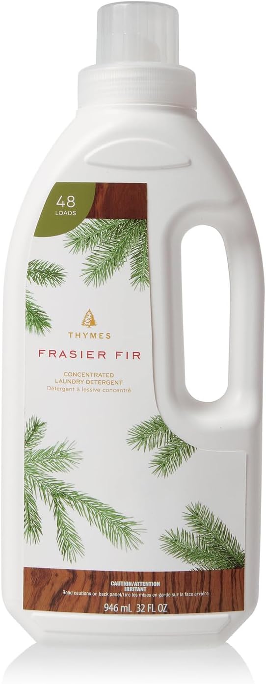 Thymes Laundry Detergent, Pure and Natural,  in Size of 32 Fl Oz, Frasier Fir Scent
