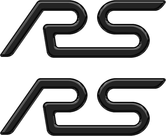 Rear Spoiler Letter Inserts - Compatible with 2016-2018 Focus RS