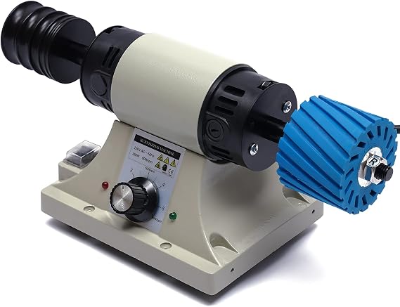 Electric Leather Burnishing Machine, 350W 8000RPM Variable Speed Leather Edge Grinding Kit, Sanding Machine, for Sanding The Edges of Leather Products Such As Wallets, Purses, Handbags