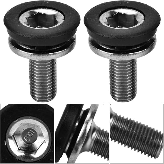 Wderful 883 6pcs Hole Center Shaft Crank Screw Accessory for Mountain Bike