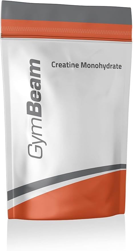 Creatin Monohydrat Pulver – hochdosiert 100% reines Kreatin Monohydrat vegan & ohne Zusätze perfekt löslich mit erfrischendem Geschmack 50 Portionen – GymBeam (250 g Green Apple)