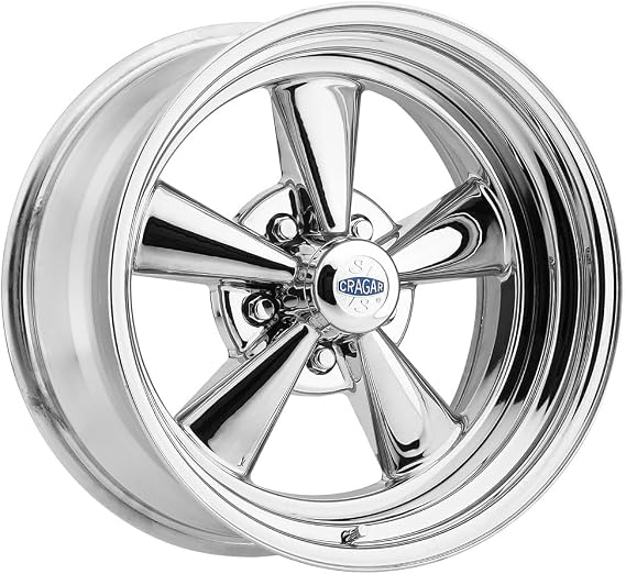 Cragar 61C S/S 15x8 5x4.75" -6mm Chrome Wheel Rim