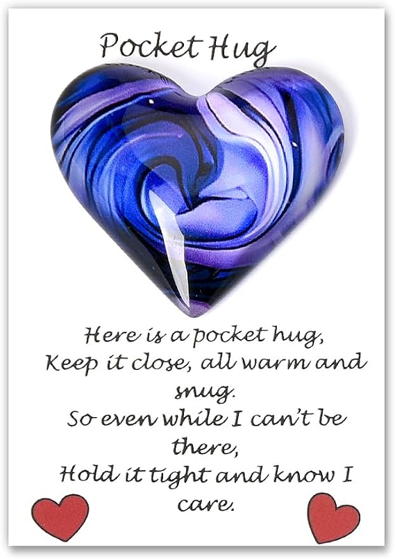 Pocket Hug for Daughter Son, Mom Dad Retirement, Grandma Grandpa, Graduation, Brother Sister, Couples
