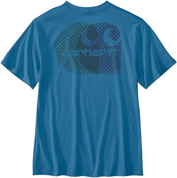 Carhartt Men's Relaxed Fit Lightweight Short-Sleeve C Graphic T-Shirt