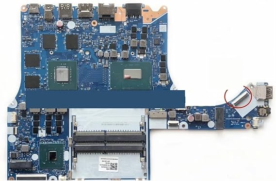 for Lenov Legion Y530-15ICH Laptop Motherboard NM-B701 EY515 EY517 EY520 CPU i7-8750H GTX1050TI 4GB PN 5B20R40161 Tested(I5-8300H GTX1050)