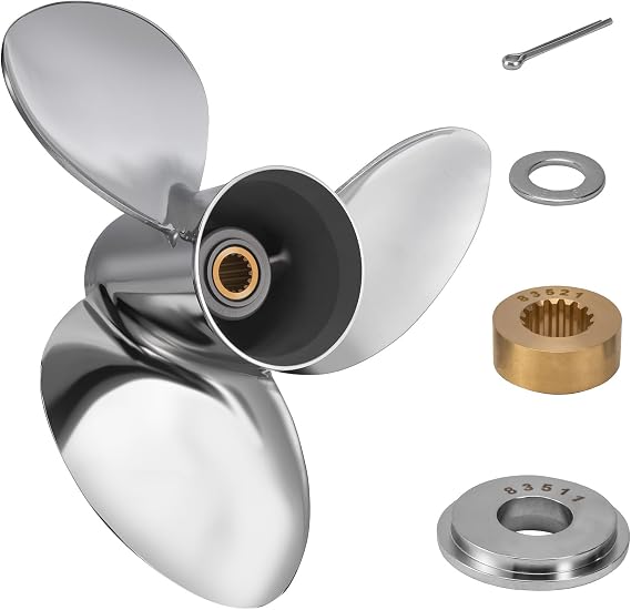 16X21 1/2 Stainless Steel Boat Propeller Fit Suzuki 150-300HP RH
