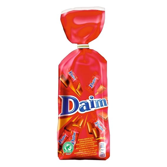 Daim Chocolate Bags - 200g Individual wrapped Daim Chocolates