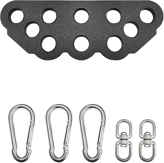 LAT Pull Down Bar Attachment for Cable Machine, Multi-Grip Fitness Spreader Bar for or Home Gym Fitness Pulley System