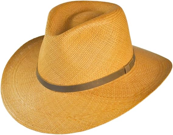 Jaxon Hats MJ Panama Straw Outback Hat