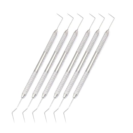 Lot of 6 Pieces Dental Endodontic Explorer Dg16 Double Ended Orthodontic Dental Instruments ODM