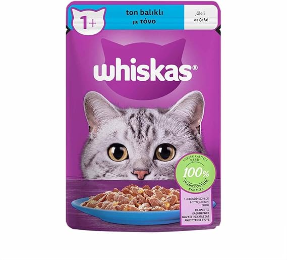 Whiskas Tuna Bag Wet Food 85 G Single Package