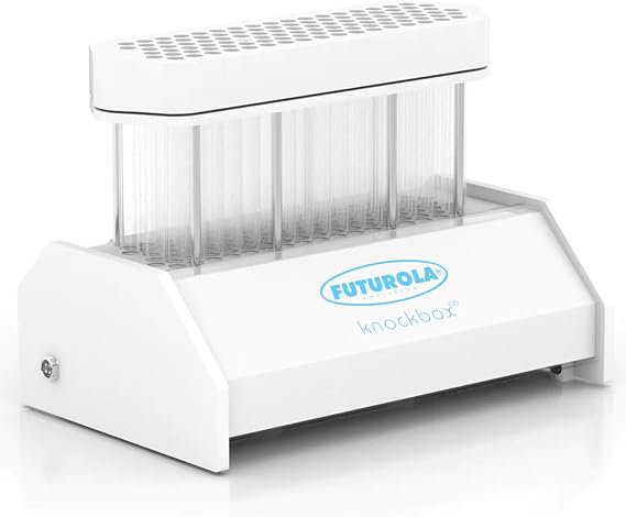 Futurola Knockbox 3/100 Automated Cone Filling Machine Fills 100 Cones