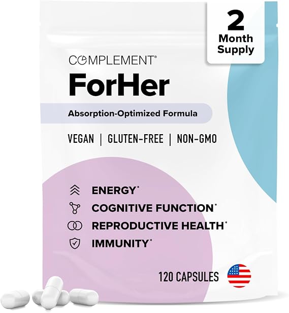 Complement ForHer Womens Multivitamin with Inositol (60 Servings)