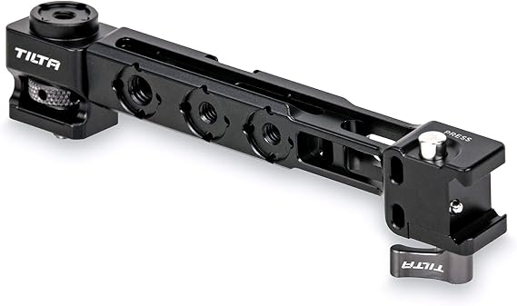 Tilta Monitor Mounting Bracket Compatible with DJI RS2, RS4, RS5 | NATO Mount | 1/4"-20 Monitor Support