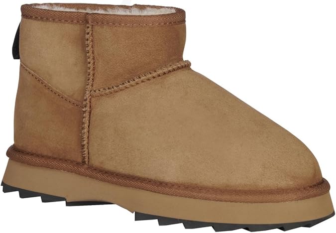 EMU Australia - Sharky Micro Womens Boot, Chestnut/black, US 7