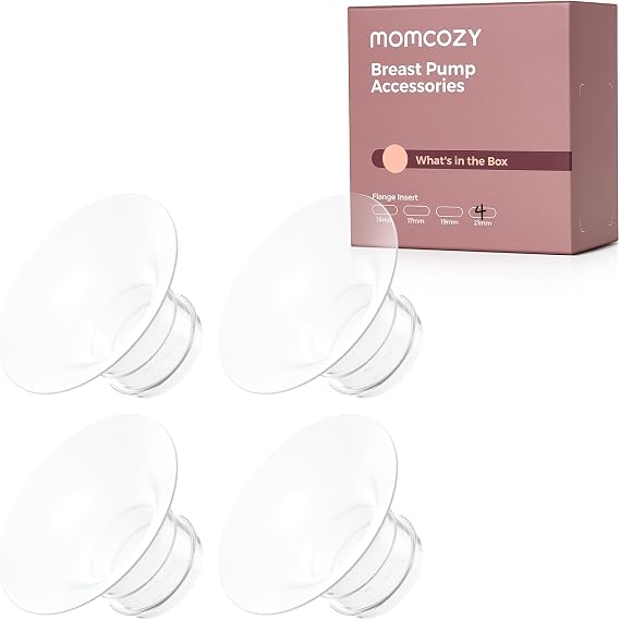 Momcozy M5| M6| M9 Original Replacement Accessories, Inserts 21mm, 4 Pack