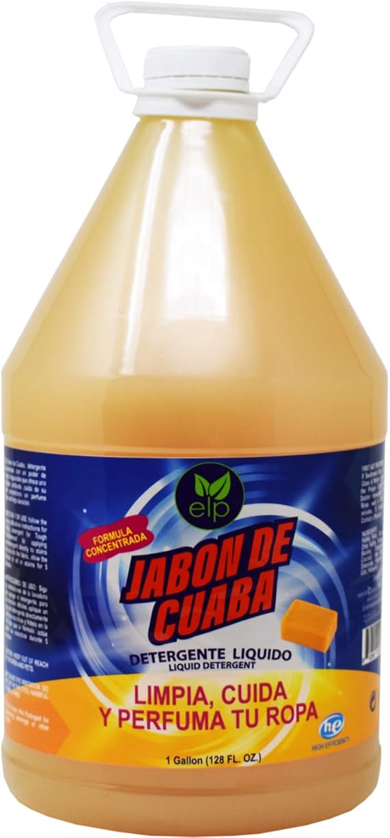 Cuaba Detergente Liquido, Lava Ropa JABON DE CUABA 1gl