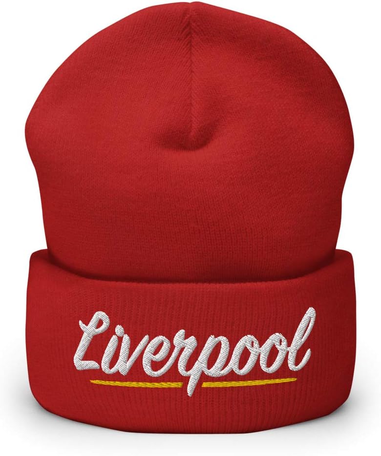 Liverpool Script Soccer Beanie