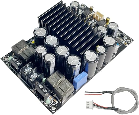 TPA3255 Fever Level HiFi Digital Amplifier Board 300W+300W High-Power Board 2.0 Channel Stereo Class D Board, Black, 500322867
