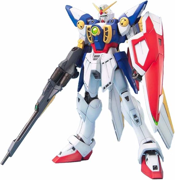 MG New Mobile Battle Gundam W Wing Gundam 1/100 Scale Color-Coded Plastic Model
