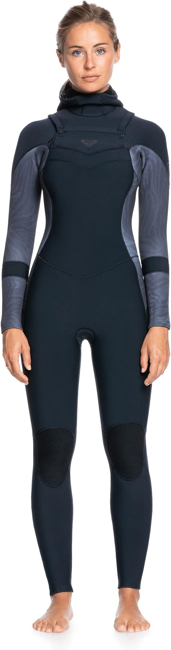 Roxy Womens 543 Syncro Hooded Front Zip GBS Wetsuit