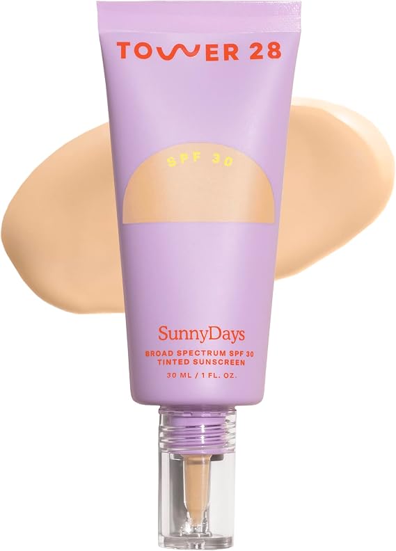 Tower 28 SunnyDays SPF 30 Tinted Sunscreen Foundation, Shade 15 (1 oz)