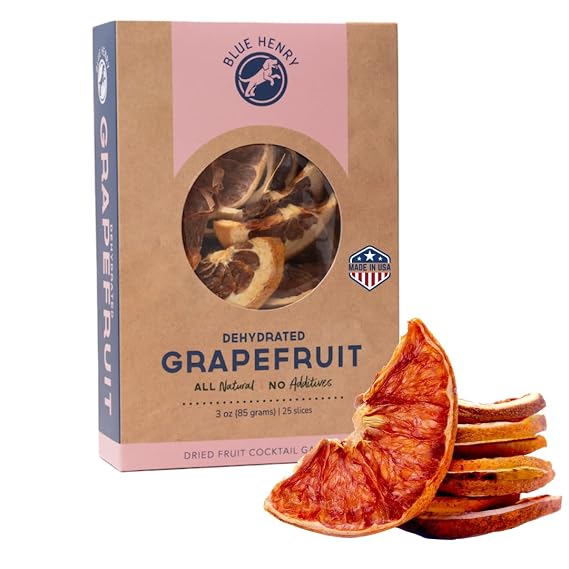 BlueHenry Dehydrated Grapefruit - 3 oz - 25 slices