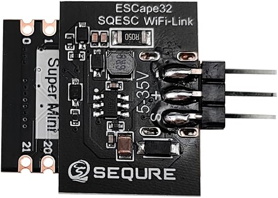 SEQURE WiFi-Link Compatible with ESCape32 ESC Open Source Programmer | Parameter Configuration Firmware Upgrade Tool