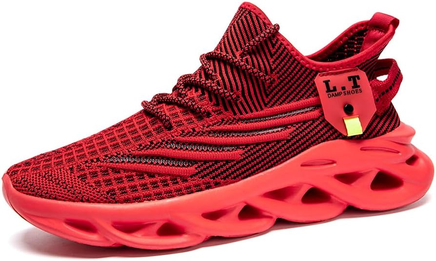 Mens Trainers Running Walking Shoes Sport Outdoor Casual Tennis Gym Hiking Shoes Lightweight Comfortable Fitness Sneakers for Men Fashion Work Athletic Jogging