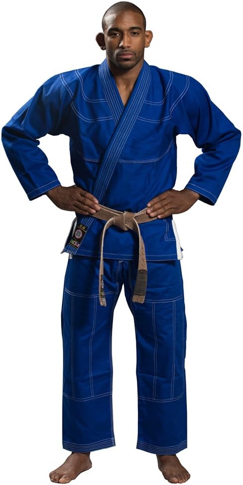 Ronin Brand Plain BJJ Gi - Unisex Brazilian Jiu-Jitsu Gi - 100% Finest Pre Shrunk Cotton 420 GSM Pearl Weave Material
