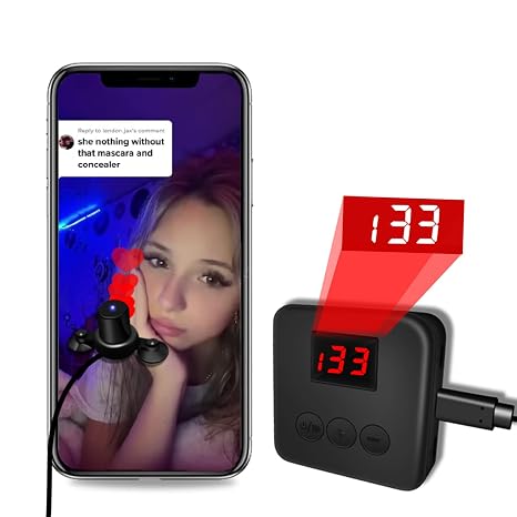 Auto Clicker for iPhone iPad, Adjustable Automatic Physical Tapper,Phone Screen Device Speed Clicker for Android IOS, Simulated Finger Continuous Clicking, Suitable for Games, Live Broadcasts, Reward Tasks(1 Second Fastest 33 Times) (ARB3727H1-NEW)