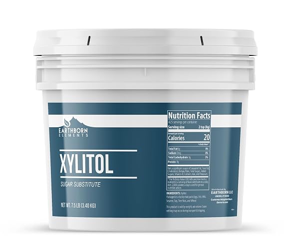 Earthborn Elements Xylitol, Sugar Substitute, Natural Sweetener (1 Gallon)