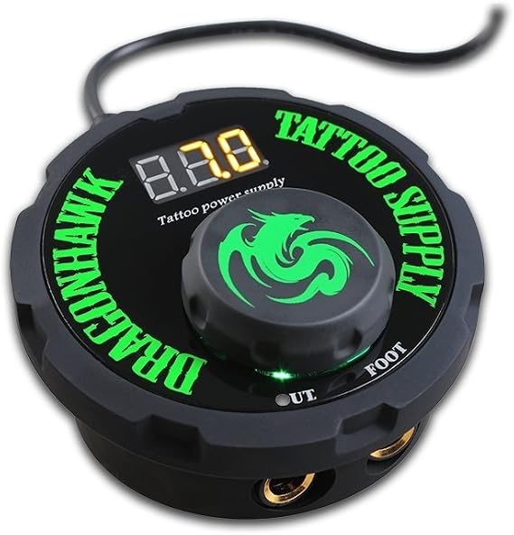 Dragonhawk Airfoil Tattoo Power Supply for Tattoo Machine Tattoo Artists P087