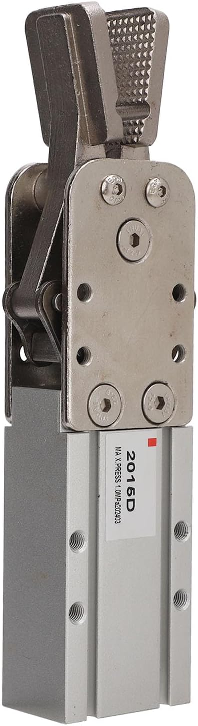 Air Cylinder Robotic Gripper Clamp Cemented Carbide Pneumatic Mini Gripper Clamp with Double Action Design for Industrial Use