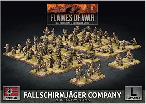 Flames of War: Late War: German: Fallschirmjager Company (GBX136)